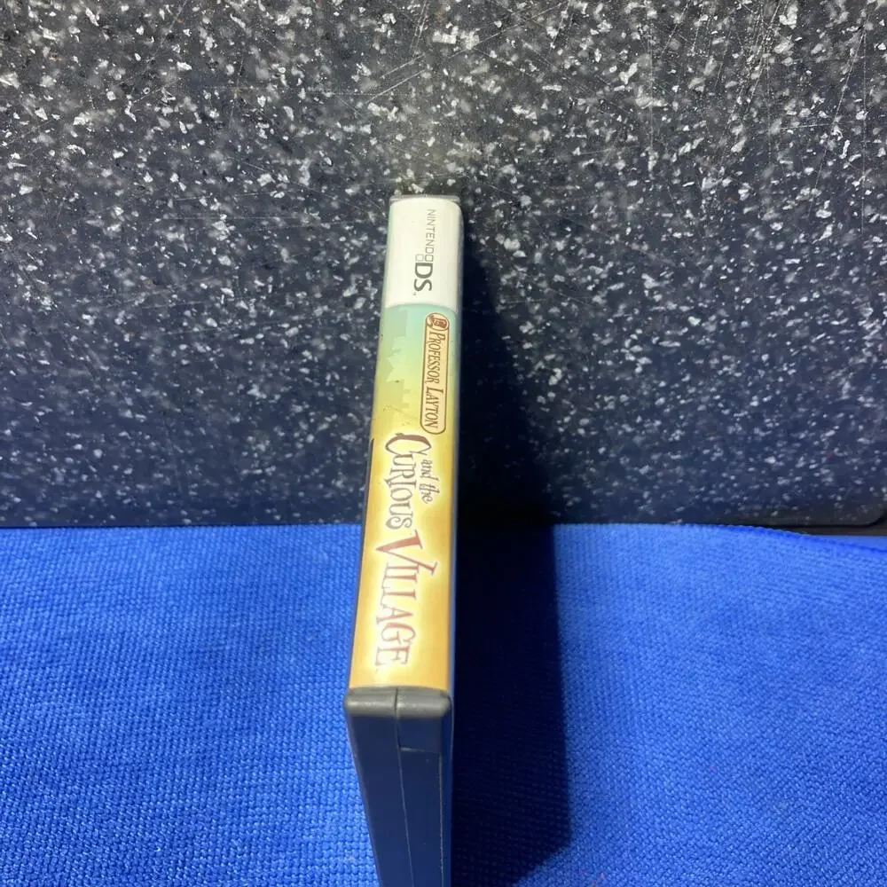 Case And Manual Only For Professor Layton Curious Village Nintendo DS
